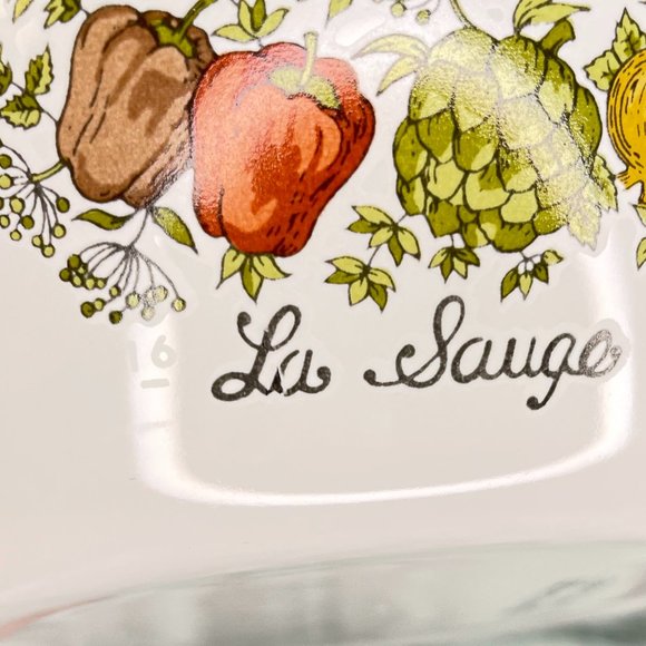 Vtg Set of 2 Corning Ware Spice O' Life Pans P-81-B La Sauge & P-83-B Le Persil - Picture 4 of 15